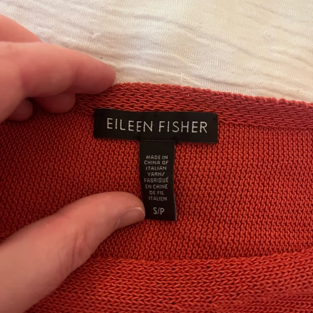 Eileen Fisher Vibrant Knit Top - Picture 3 of 5